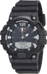 Reloj Casio de Cuarzo Clásico para Hombre con Correa de Resina, Negro, 27.78 (Modelo: HDC-700-1AVCF)