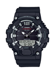 Reloj Casio de Cuarzo Clásico para Hombre con Correa de Resina, Negro, 27.78 (Modelo: HDC-700-1AVCF)