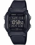 Correa de plástico negro digital unisex de la colección Casio