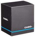 Correa de plástico negro digital unisex de la colección Casio