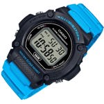 Casio Reloj Inteligente de Cuarzo para Hombre con Correa de Resina, TBD, 22 (Modelo: W219H-2A2V)