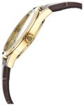 Reloj con correa de cuero para hombre de 18 mm
