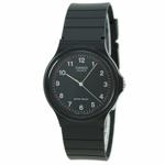Casio MQ24-1B Reloj analógico resistente al agua de 3 manecillas