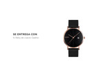 Reloj De Hombre Plateado Gadnic Cuarzo Analógico Impermeable