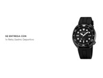 Reloj Analógico Blanco y Negro Gadnic Deportivo
