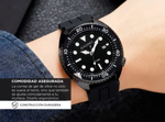 Reloj Analógico Negro Gadnic Deportivo