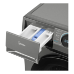 Lavarropa Automatico Midea MF100W60/T-A1 6Kg 1000 RPM Carga Frontal Titanium
