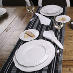 JUEGO VAJILLA X42 PORCELANA SOLEIL - OXFORD