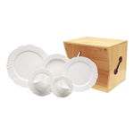 JUEGO VAJILLA X42 PORCELANA SOLEIL - OXFORD