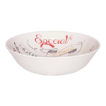 Set De Platos Para Pastas 4 Hondos Y  1 Bowl Oxford Ceramica
