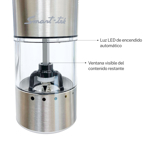 Pimentero Electrico Smart-Tek Recargable con Usb SCP-100