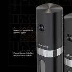 Salero y Pimentero Electrico Smart-Tek Recargable por Usb