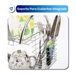 Secaplatos Escurridor dos Pisos Cromado Inoxidable Waggs