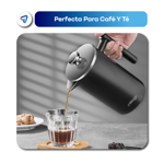 Cafetera de Émbolo Prensa Francesa de Acero Inoxidable Waggs