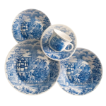 Set X6 Tazas De Te 200cc Con Plato Cena Inglesa - Oxford