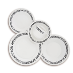 Set X6 Taza De Te 200cc Con Plato Bon Appetit - Oxford