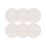 Set X6 Platos Postre 20cm Serena Sweet - Oxford