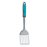 Espatula De Acero Inoxidable  Mango Azul Utensilio Cocina