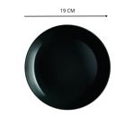 Juego De Vajilla X 9 Piezas Diwali Noir Luminarc