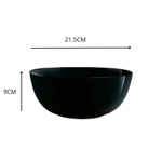 Juego De Vajilla X 9 Piezas Diwali Noir Luminarc