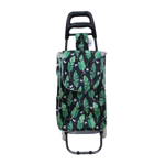 Carrito Changuito de Compras Plegable Shoppy Diseño Verde