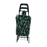 Carrito Changuito de Compras Plegable Shoppy Diseño Verde