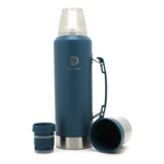 Termo Discovery 1,3lts Doble Capa Acero Inoxidable C/ Manija