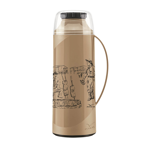 Termo Invicta 1L Firenze Pampeira C Ampolla De Vidrio Beige