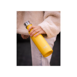 Botella Acero Inoxidable Termica Built C000422 480 ml Antiderrame Amarilla