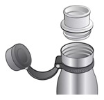 Botella Térmica Contigo Matterhorn 591ml - Gris Monaco