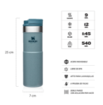 Vaso Térmico Stanley Classic Neverleak Tm 591ml - Azul