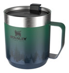 Taza Vaso Térmico Stanley Camp Mug Con Tapa 354ml - Verde