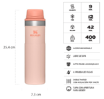 Vaso Stanley One Hand 591ml - Rosa