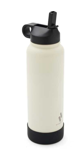 Botella Termica Hydra Go 1000Ml - Crema/Negro