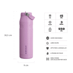 Botella Termica Stanley Aerolight Flip Straw 1Lt - Lilac