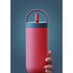 Botella Asobu Orbit 900 ml - Red