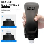 Botella de Agua Ultraligera 620ml a Prueba de Fugas Blue