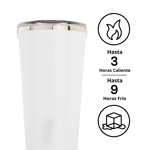 Vaso Corkcicle Tumbler 709Ml - Oat Milk