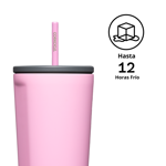 Vaso Corkcicle Cold Cup 709Ml - Sun-Soaked Pink