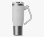Vaso Termico Mug Peabody Pe-mg1200 1200 Ml Doble Tapa Blanco