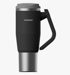 Vaso Termico Mug Peabody Pe-mg950n 950 Ml Doble Tapa Negro
