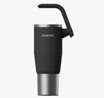 Vaso Termico Mug Peabody Pe-mg950n 950 Ml Doble Tapa Negro