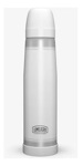 Termo Mate 1 Litro Lumilagro Luminox Inoxidable Blanco Liso