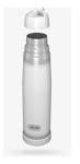 Termo Mate 1 Litro Lumilagro Luminox Inoxidable Blanco Liso