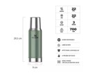 Termo Cebador 800ml Stanley Mate System Inox Sin Bpa Verde