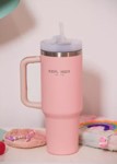 Vaso Termico Quencher 1,18 Litros Explorer Apolo Acero Rosa