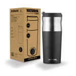 Vaso Termico Waterdog OLIVERA450BK 450ml Inoxidable
