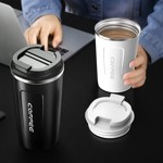 Taza Térmica Acero Inoxidable 380/510 ml Portátil 510ML