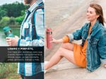 Vaso Termico Naranja South Port 500ml con Tapa y Retención de Temperatura
