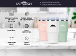 Vaso Térmico Verde South Port by Gadnic 590ML Frío Calor con Tapa Hermética